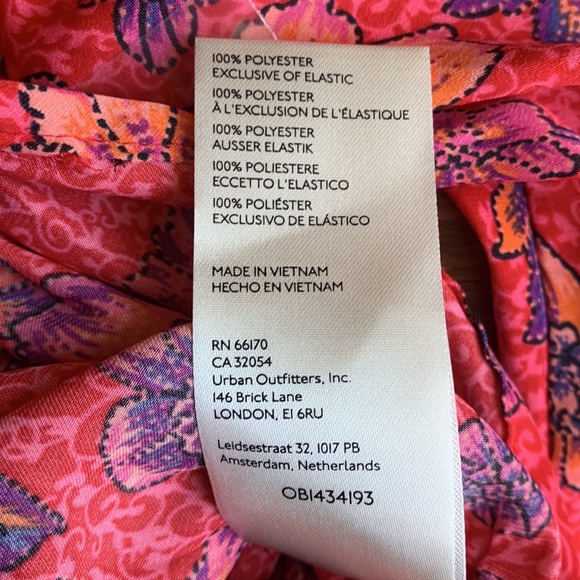 NWT Free People I Got You Crop Top Long Sleeve Boho Floral Size Large - Picture 12 of 14